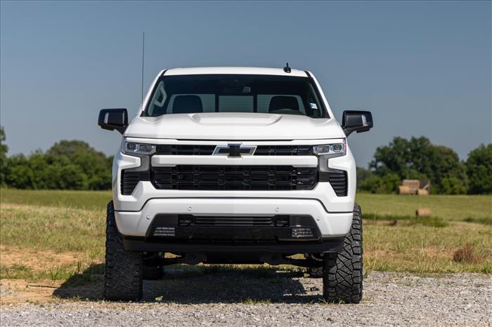 6 Inch Lift Kit Mono Leaf Rear N3 Struts Chevy Silverado 1500 2WD (25-26) Rough Country