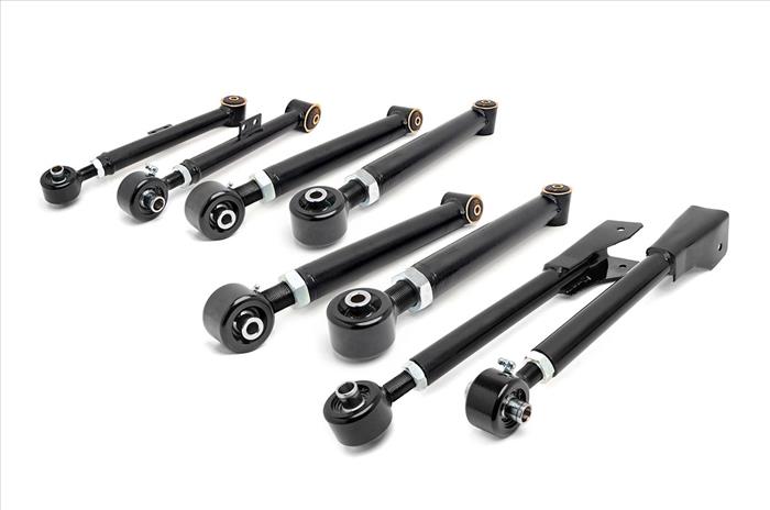 Jeep Adjustable Control Arms Set 97-06 4WD Jeep Wrangler TJ Rough Country