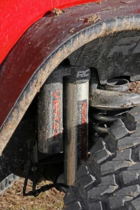 Jeep Front Inner Fenders Vertex Shocks 07-18 Wrangler JK Rough Country