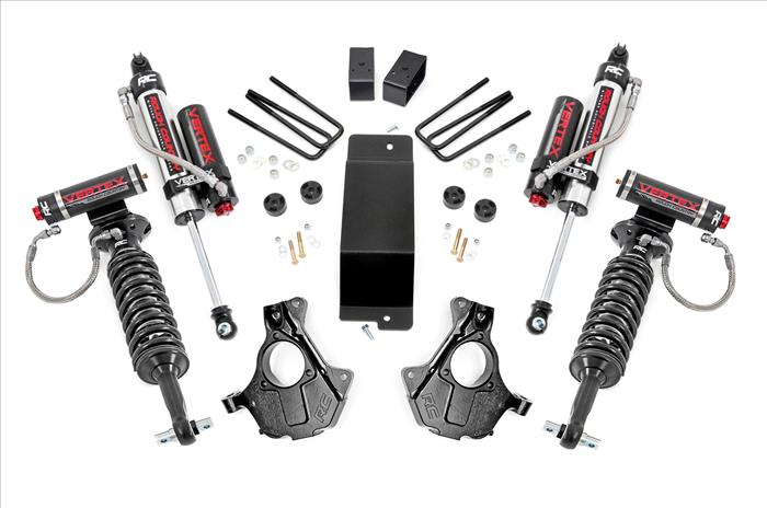 3.5 Inch GM Suspension Lift Knuckle Kit w/ Vertex (14-18 1500 PU 4WD Aluminum and Stamped Steel) Rough Country