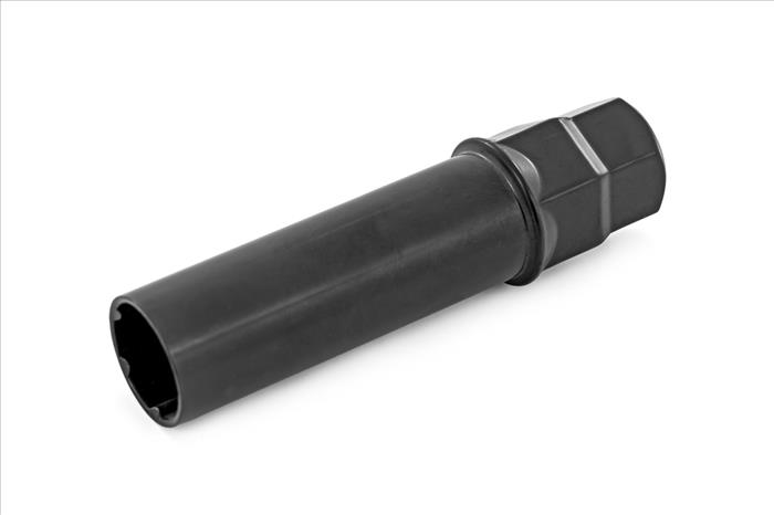 M12 x 1.5 Lug Nut Set of 24 Black Closed End Extended Thread Rough Country