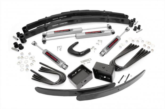 6 Inch Suspension Lift System 52 Inch Rear Springs 73-76 C20/K20/C25/K25 Rough Country