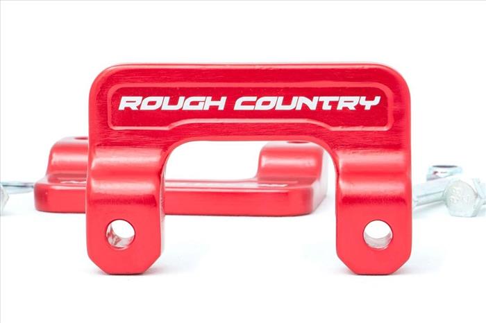 2 Inch Leveling Lift Kit Red Billet Aluminum 07-20 Avalanche SUV/07-18 1500 Rough Country