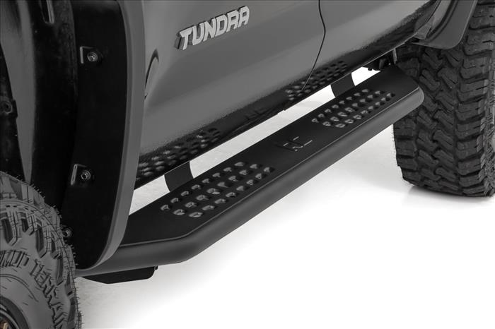 OV2 Running Boards Side Step Bars Crew Cab Toyota Tundra 2WD/4WD (07-21) Rough Country