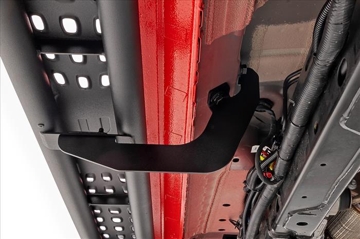 OV2 Running Boards Side Step Bars 4-Door Ford Bronco 4WD (2021-2025) Rough Country
