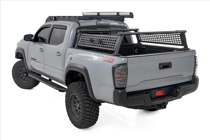 OV2 Running Boards Side Step Bars Crew Cab Toyota Tacoma 2WD/4WD (16-23) Rough Country