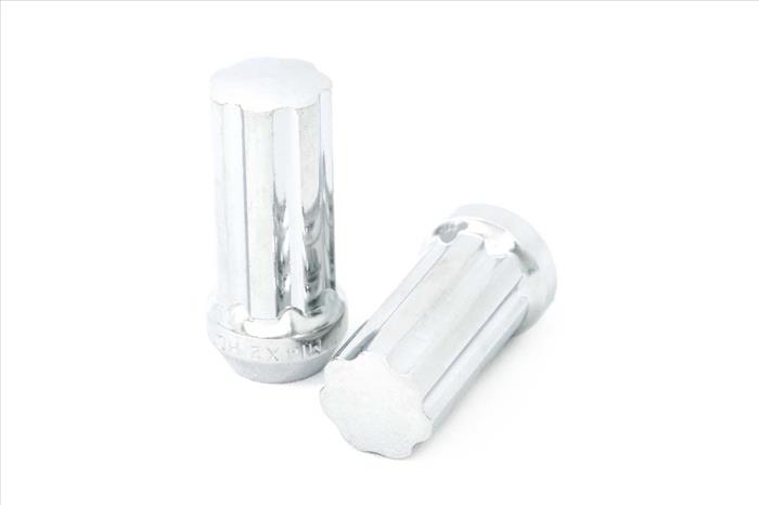 M14 x 2.0 Lug Nut Set of 24 Chrome Rough Country