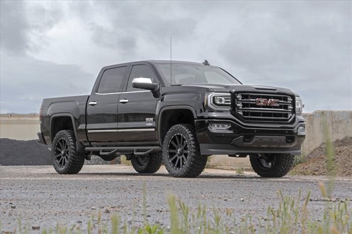 3.5 Inch Lift Kit Forged UCA Vertex/V2 Red Silverado/Sierra 1500 (07-16) Rough Country