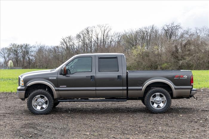 Oval Nerf Step Crew Cab Black Ford F-250/F-350 Super Duty (99-16) Rough Country