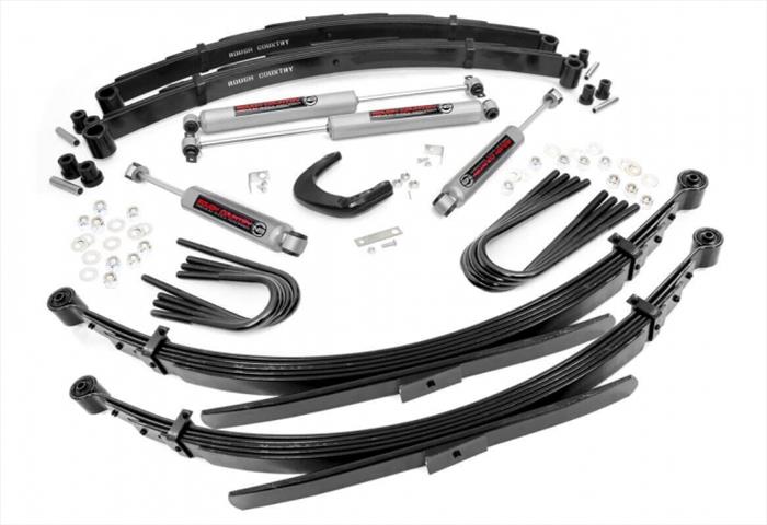 6 Inch Suspension Lift System 52 Inch Rear Springs 77-87 C20/K20/C25/K25 Rough Country