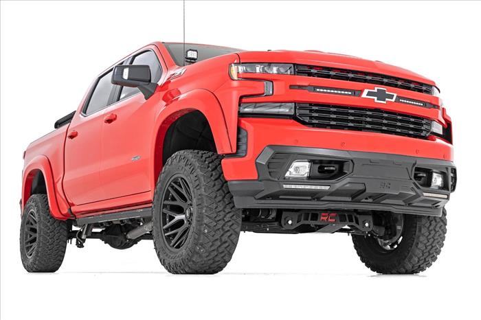 6 Inch Lift Kit Mono Leaf Rear Diesel Chevy Silverado 1500 4WD (22-24) Rough Country