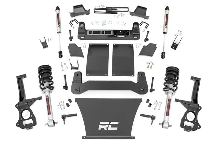 6 Inch Suspension Lift Kit Lifted Struts & V2 19-20 Silverado 1500 4WD/2WD Rough Country