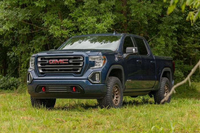 3.5 Inch Lift Kit N3 Struts Red GMC Sierra 1500 2WD/4WD (2019-2025) Rough Country