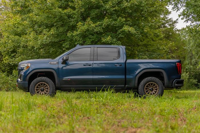 3.5 Inch Lift Kit N3 Struts Red GMC Sierra 1500 2WD/4WD (2019-2025) Rough Country