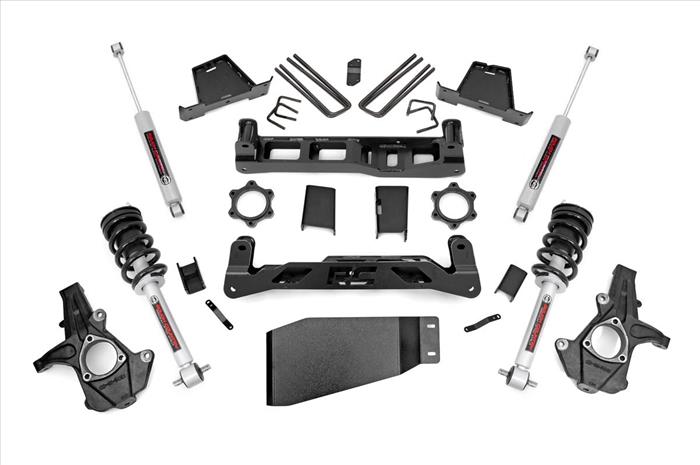 7.5 Inch Suspension Lift Kit Lifted Struts 07-13 Silverado/Sierra 1500 Rough Country