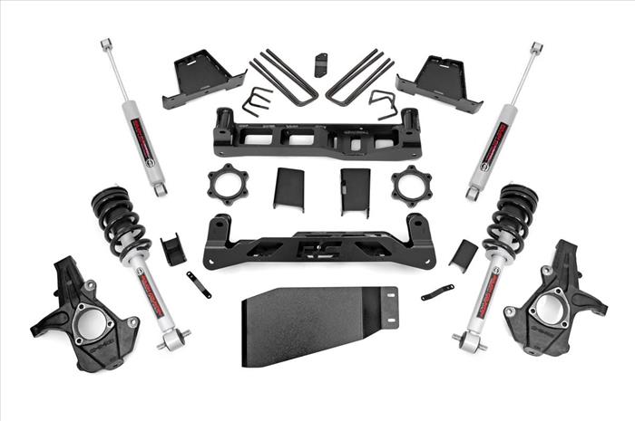 7.5 Inch Lift Kit N3 Struts Silverado/Sierra 1500 4WD (07-13) Rough Country