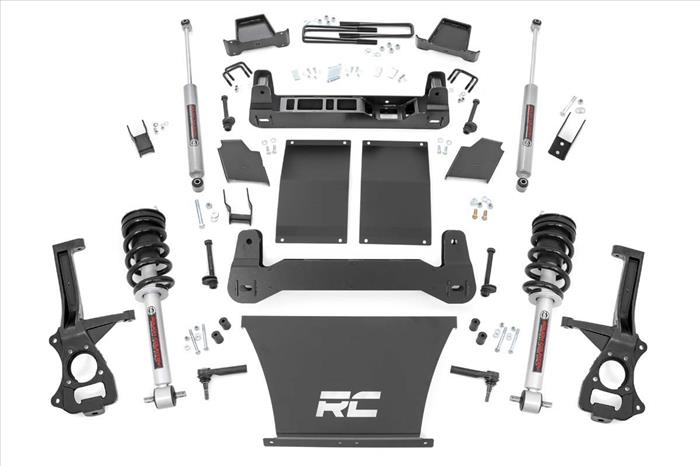 4 Inch Suspension Lift Kit Lifted Struts 19-20 Silverado/Sierra 1500 Trailboss/AT4 4WD Rough Country