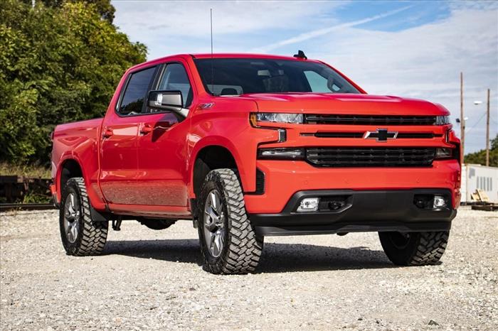 3.5 Inch Lift Kit Rear Mono Leaf Chevy Silverado 1500 2WD/4WD (2022-2024) Rough Country