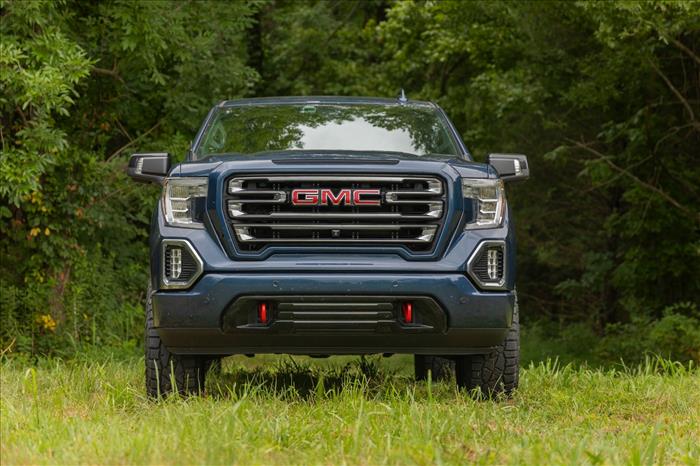 3.5 Inch Lift Kit Mono Leaf Rear N3 Struts GMC Sierra 1500 (19-24) Rough Country