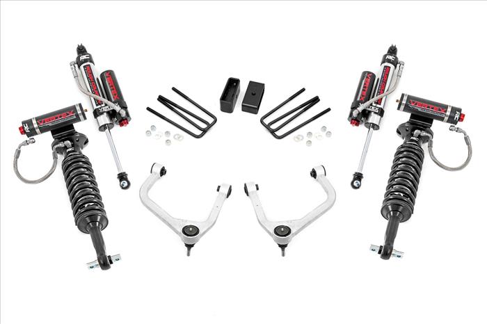 3.5 Inch Vertex Suspension Lift Kit w/ Forged Upper Control Arms For 19-21 Chevy 1500 PU 4WD/2WD Rough Country