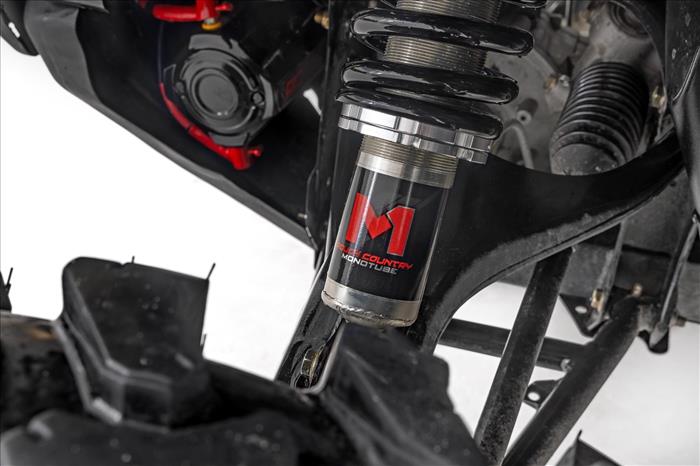 M1 Front Coil Over Shocks Ride Height Adjust Can-Am Defender MAX HD10/PRO HD10 Rough Country