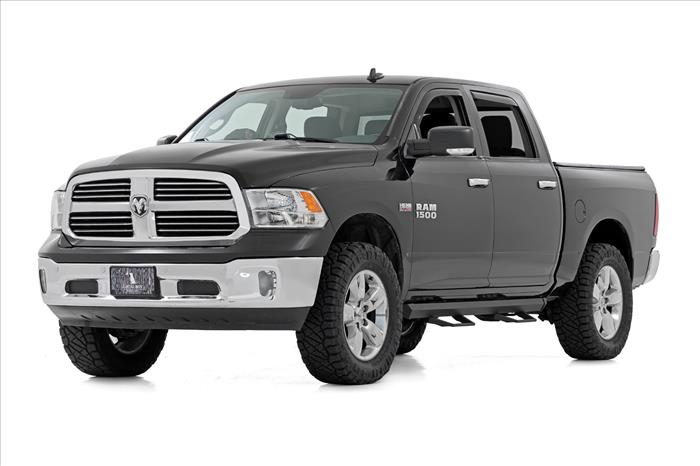 SRL2 Adj Aluminum Step Crew Cab Ram 1500/2500/3500 2WD/4WD (2010-2018 & Classic) Rough Country
