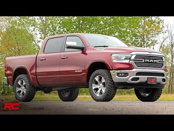 3.5 Inch Ram Bolt-On Lift Kit w/ N3 Struts and Rear V2 Shocks (19-21 Ram 1500 4WD) Rough Country