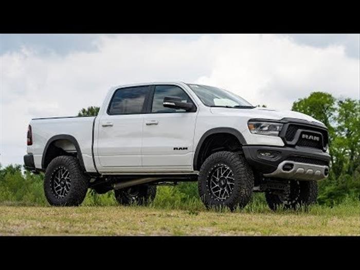 6 Inch RAM Suspension Lift Kit 19-20 RAM 1500 4WD 22XL Factory Wheel Models Rough Country