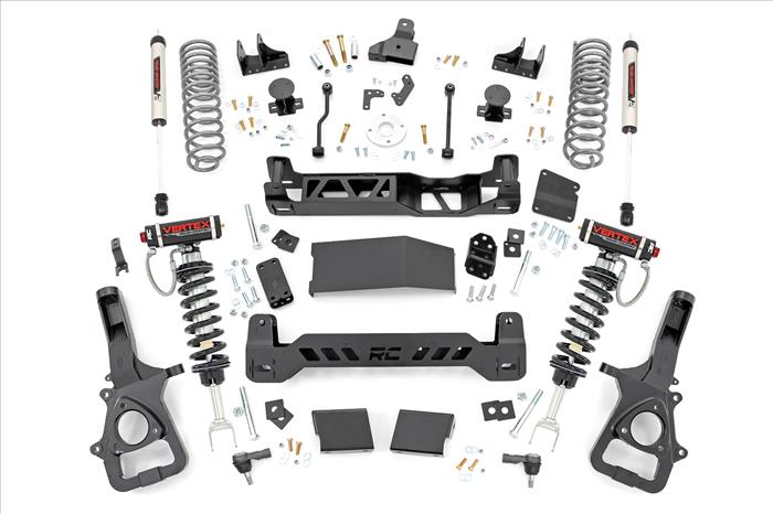 6.0 Inch Ram Suspension Lift Kit Vertex and V2 (19-21 Ram 1500 4WD 22XL Factory Wheel Models) Rough Country
