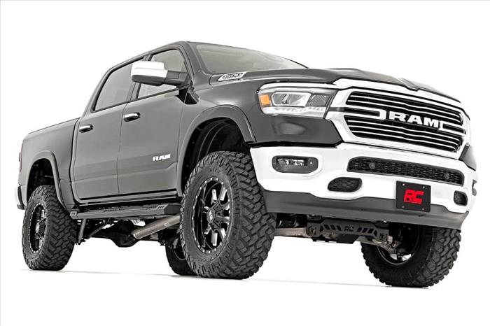 6 Inch RAM Suspension Lift Kit w/Loaded Struts and V2 Shocks 19-20 RAM 1500 4WD 22XL Factory Wheel Models Rough Country