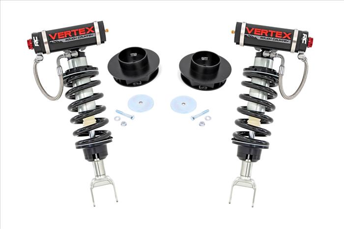 2.0 Inch Dodge Suspension Lift Kit w/Vertex Coilovers For 12-18 Ram 1500 4WD Rough Country