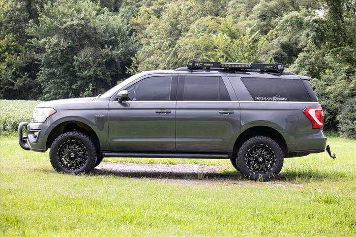 3 Inch Lift Kit UCA Red Ford Expedition 4WD (2018-2024) Rough Country