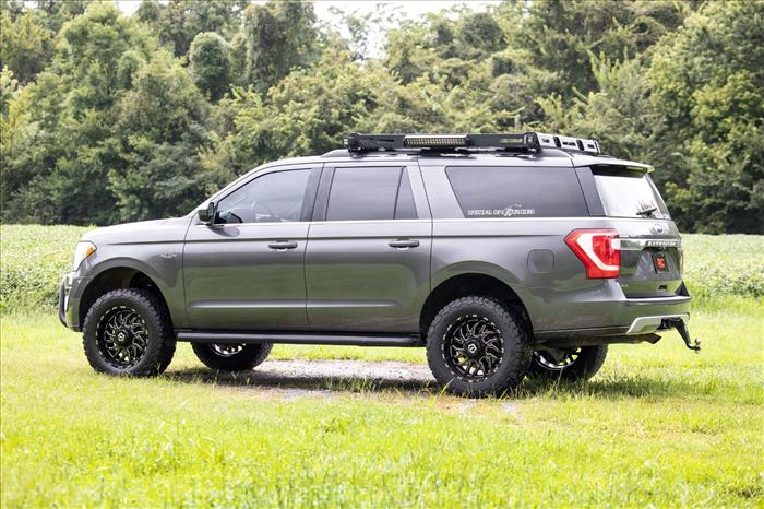 3 Inch Lift Kit UCA Red Ford Expedition 4WD (2018-2024) Rough Country
