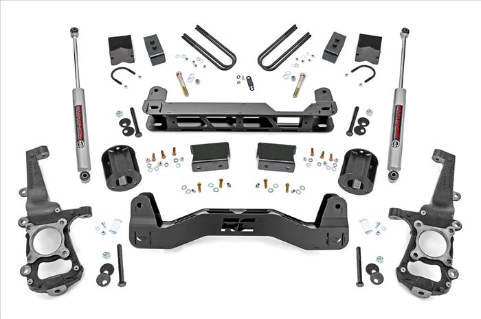 4 Inch Lift Kit with N3 Shocks 21-22 Ford F-150 2WD Rough Country