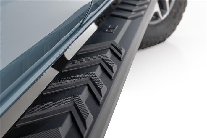 BA2 Running Boards Side Step Bars 4-Door Ford Bronco 4WD (2021-2025) Rough Country
