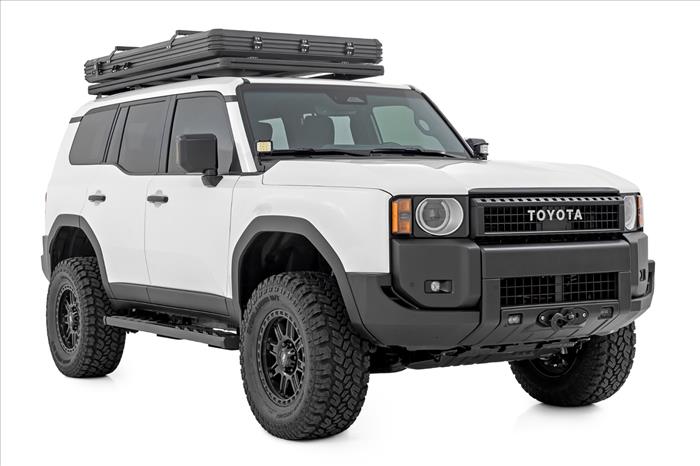 BA2 Running Boards Side Step Bars Toyota Land Cruiser 4WD (2024-2026) Rough Country