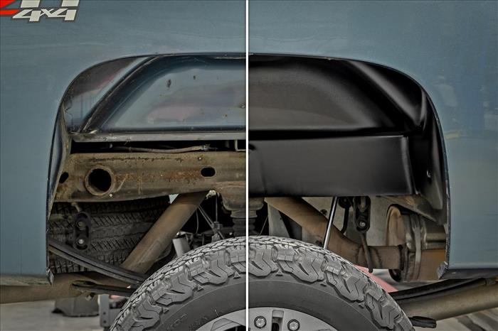 Rear Wheel Well Liners Chevy Silverado 1500 (07-13)/Silverado 2500 HD (07-10) Rough Country