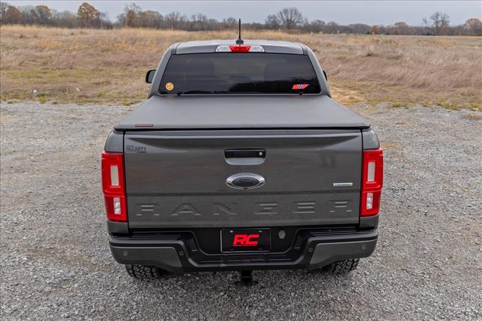 Soft Roll Up Bed Cover 5 Foot Bed Ford Ranger 2WD/4WD (2019-2023) Rough Country