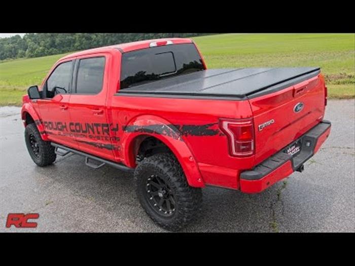 Hard Folding Bed Cover 5 Ft Bed 15-21 Chevy/GMC Canyon/Colorado Rough Country