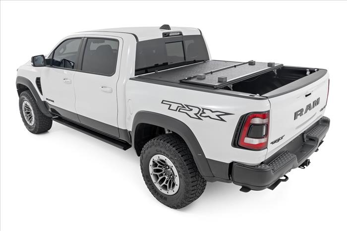 Hard Low Profile Bed Cover 5 Foot 7 Inch Bed No Rambox Ram 1500 (19-26)/1500 TRX (21-24) Rough Country