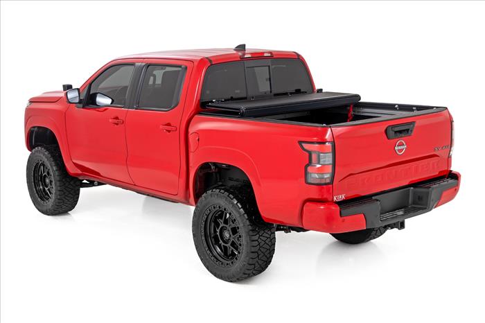 Hard Low Profile Bed Cover 5 Foot Bed w/Cargo Mgmt Nissan Frontier (22-26) Rough Country