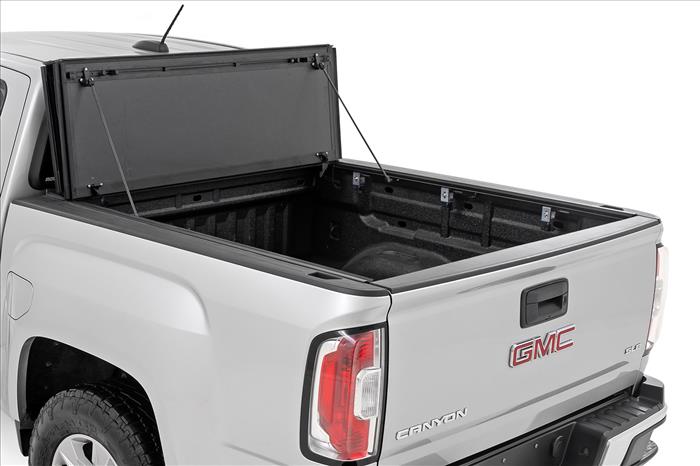 Hard Tri-Fold Flip Up Bed Cover 5 Foot Bed Chevy/GMC Canyon/Colorado (15-26) Rough Country