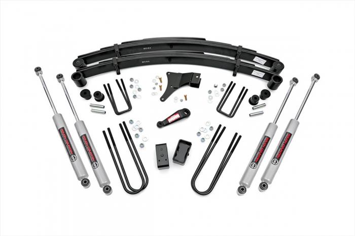 4 Inch Suspension Lift Kit 82-85 4WD Ford F-350 Rough Country