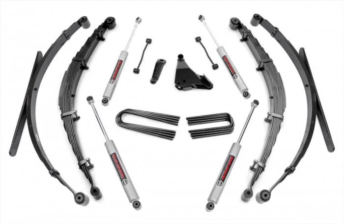 6 Inch Suspension Lift System 99 4WD Ford F-250/F-350 Super Duty Rough Country