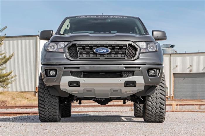 3.5 Inch Lift Kit Forged Alum UCA Cast Steel Knucles Ford Ranger (19-23) Rough Country