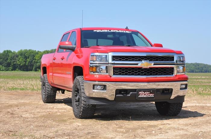 N3 Leveling Struts 2 Inch Loaded Strut Silverado/Sierra 1500 Truck & SUV (07-14) Rough Country