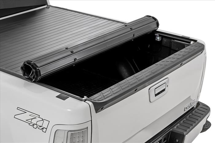 Hard Roll Up Bed Cover 5 Foot 9 Inch Bed Silverado/Sierra 1500 (07-13) Rough Country