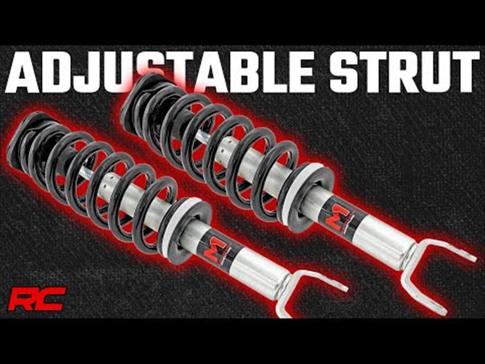 M1 Adjustable Leveling Struts Monotube 0-2 Inch Ram 1500 (19-23) Rough Country