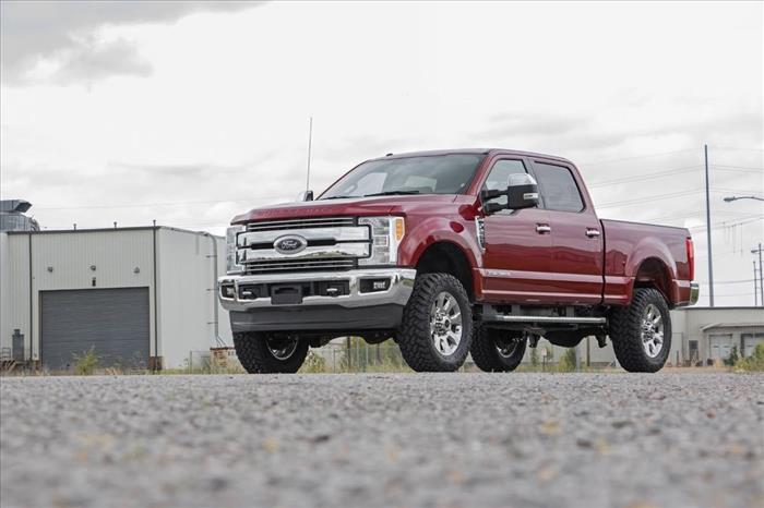 3 Inch Lift Kit V2 Front Gas Coils Ford F-250 Super Duty 4WD (17-22) Rough Country