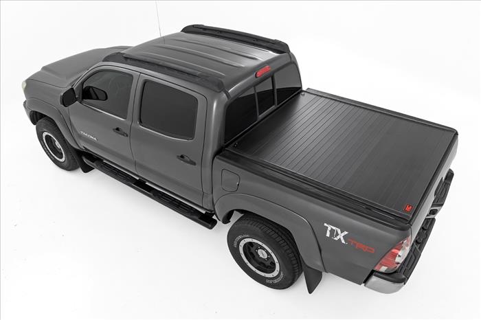 Hard Roll Up Bed Cover 5 Foot Bed Toyota Tacoma 2WD/4WD (2005-2015) Rough Country